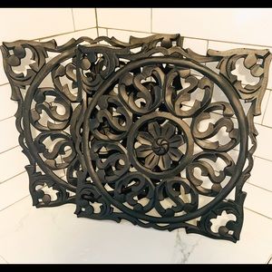 Black wall decor